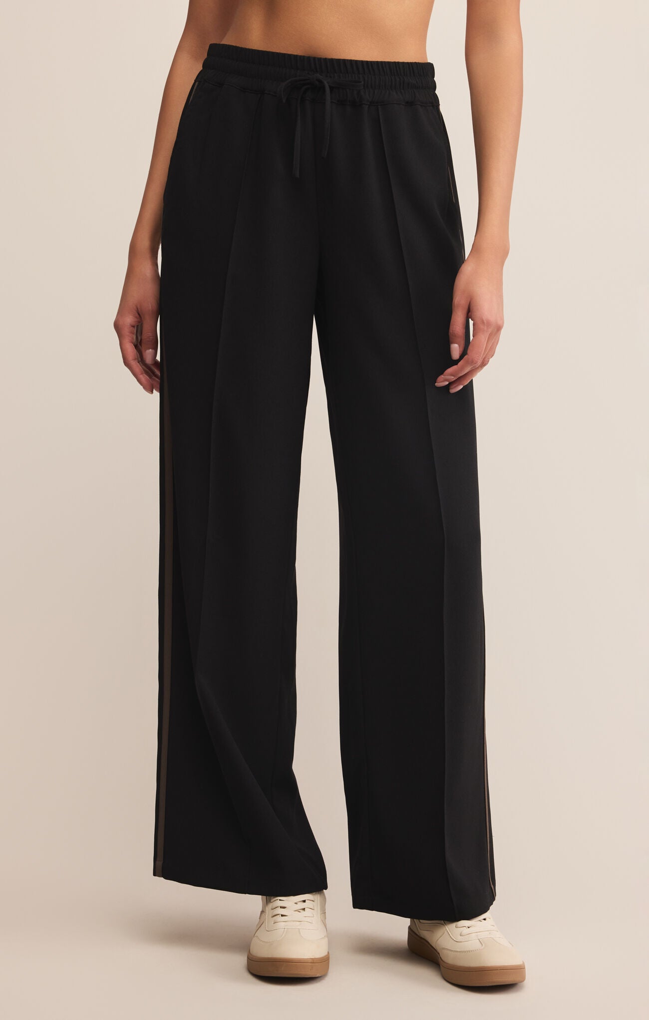 Saunder Track Pant in Black by Z Supply