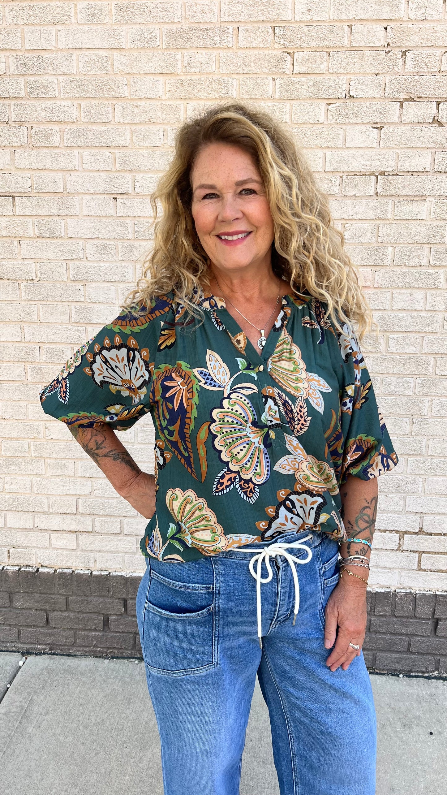 Gypsy Garden Top