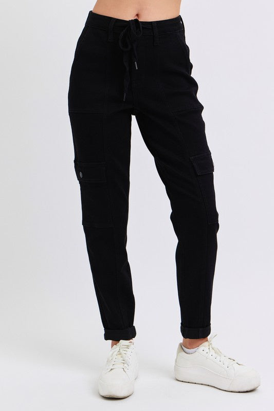 Sleek Cargo Joggers by Judy Blue