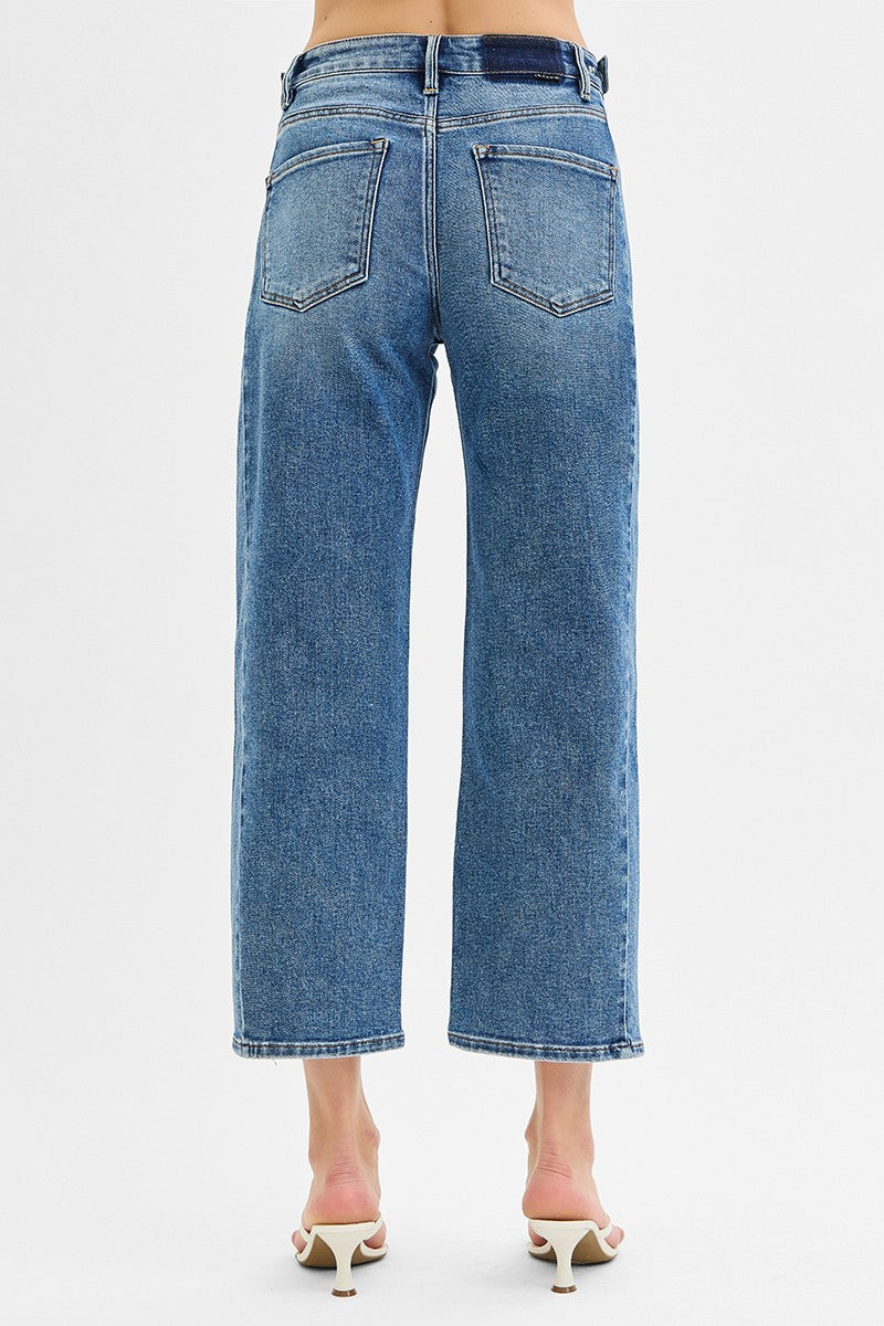 Weekend Wanderer Barrel Leg Jeans by Risen