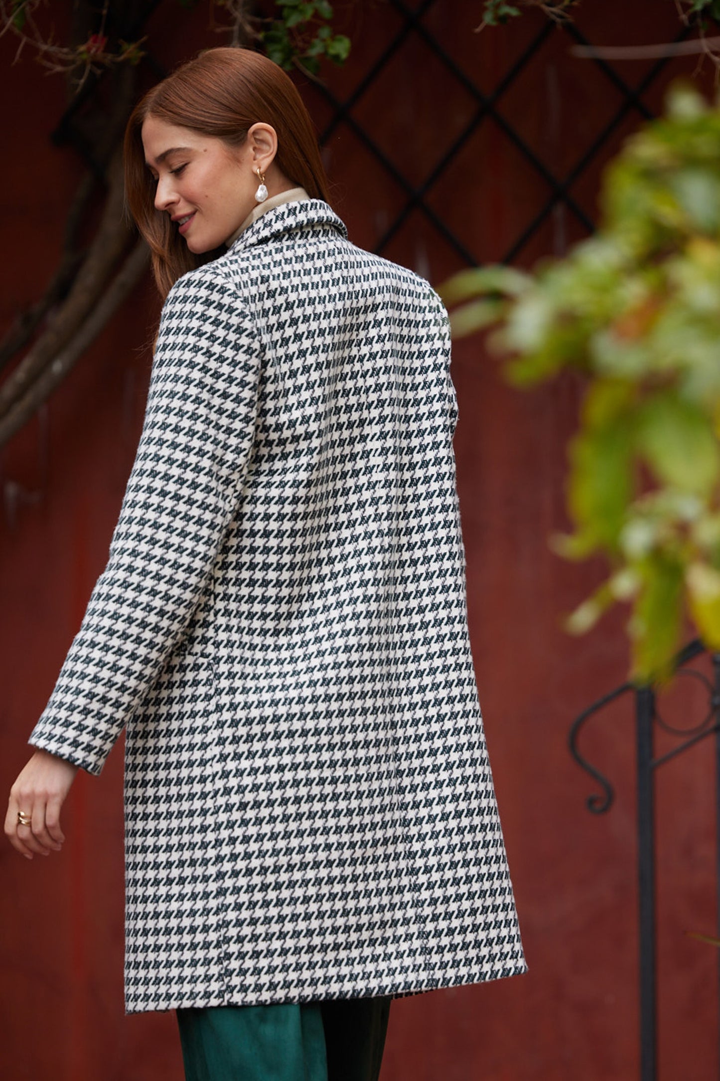 Kensington Houndstooth Jacket by Skies Are Blue