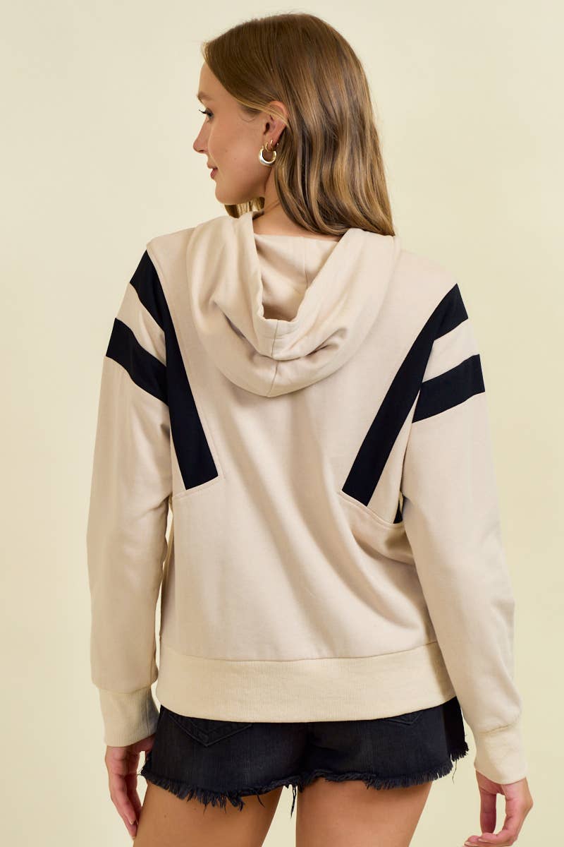 Off-Duty MVP Half Zip Hooded Pullover