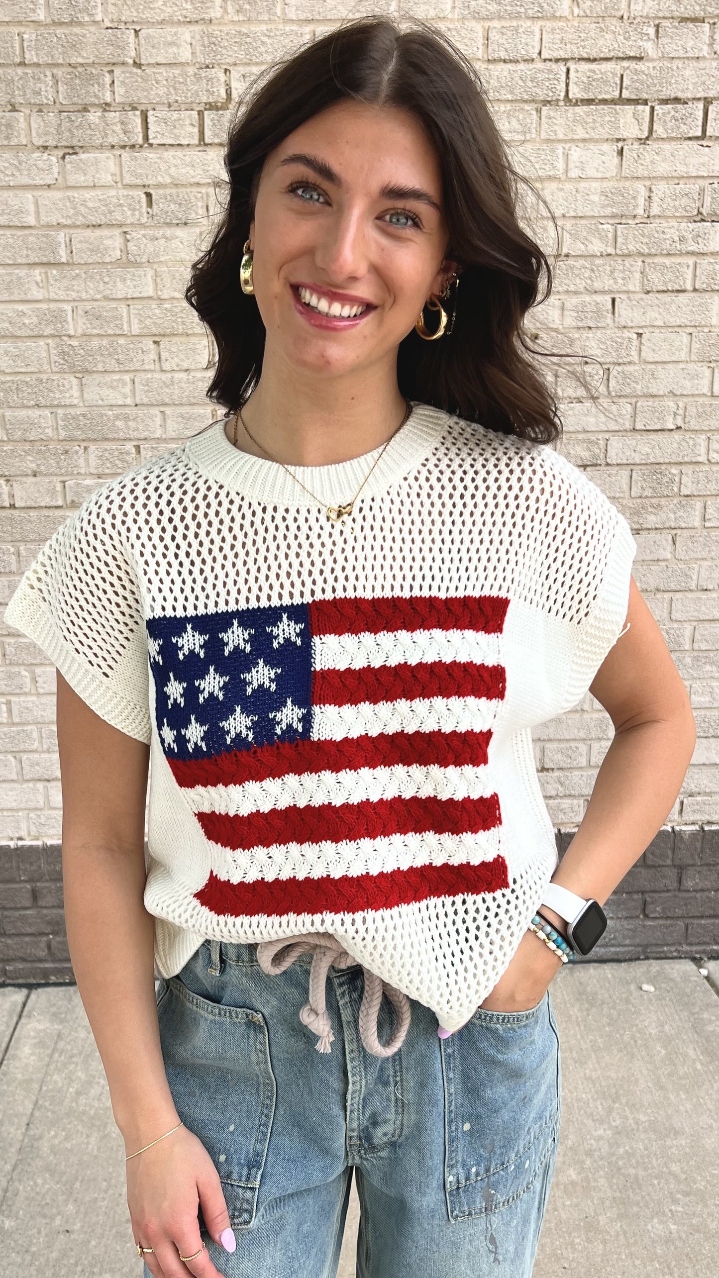 Stars & Stitches Sweater Top