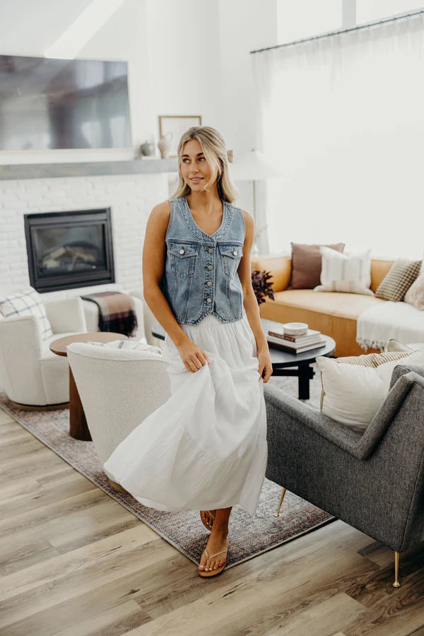 Bluebell Denim Vest