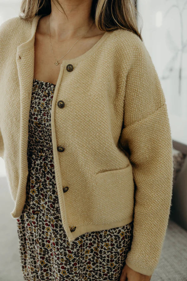 Cornsilk Cozy Cardigan