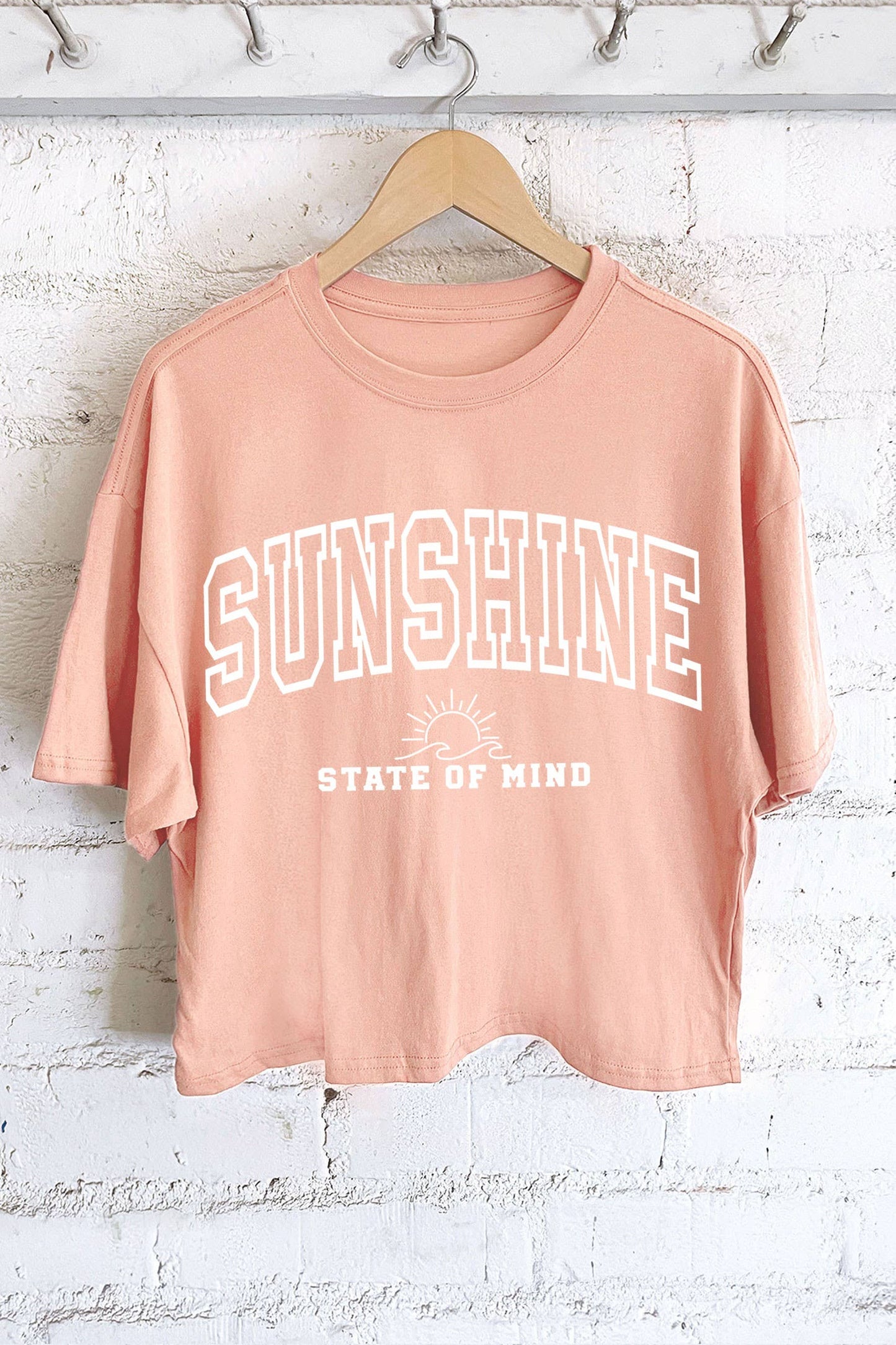 Sunshine State of Mind Cropped Tee