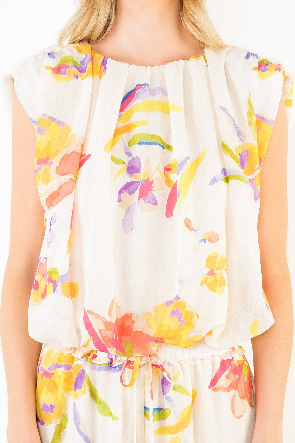 Citrus Blossom Blouse by THML