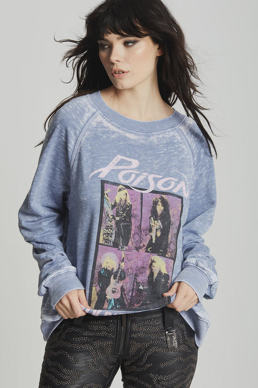 Poison Talk Dirty To Me Pullover by Recycled Karma