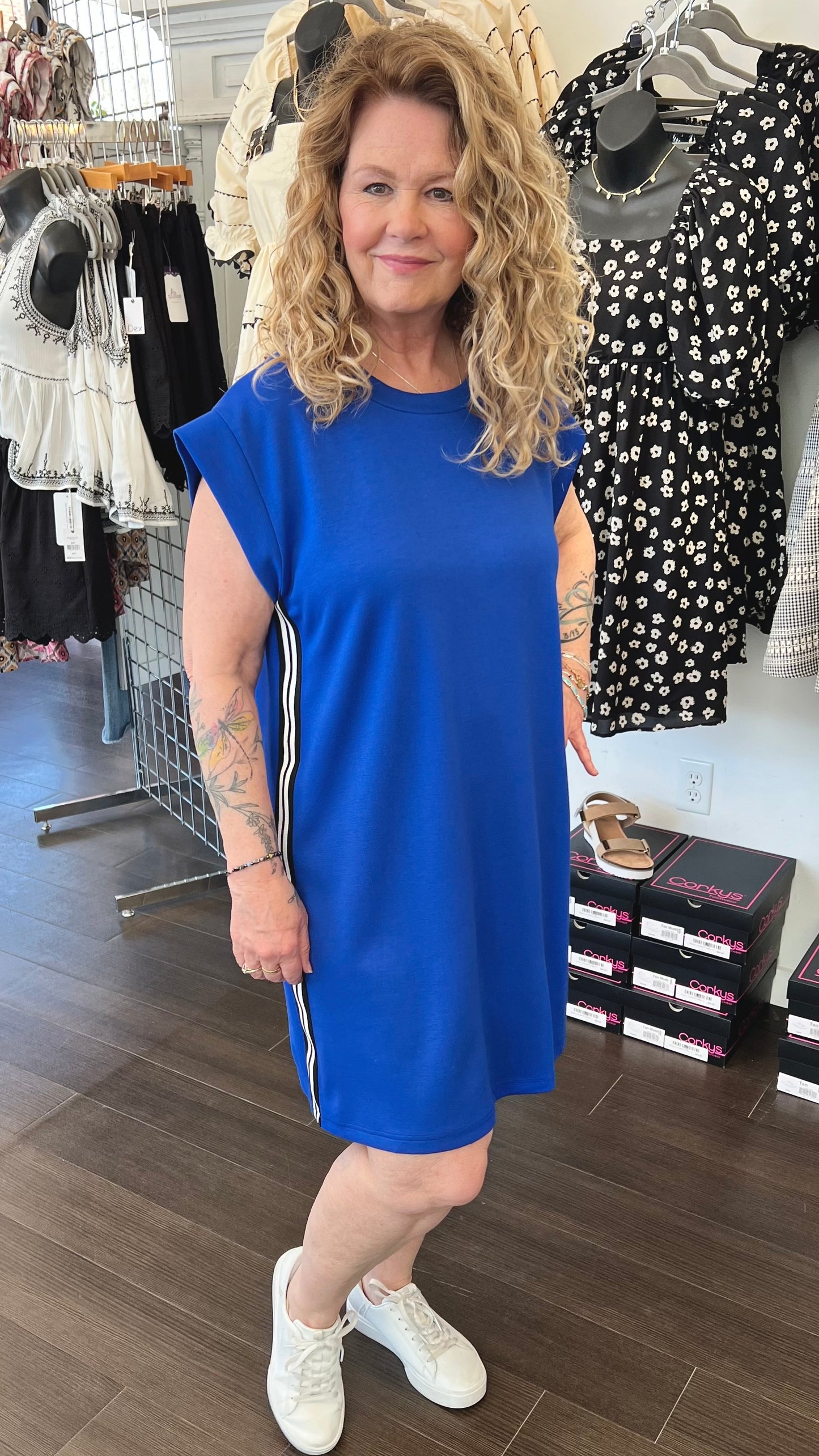 Side Band Casual Dress