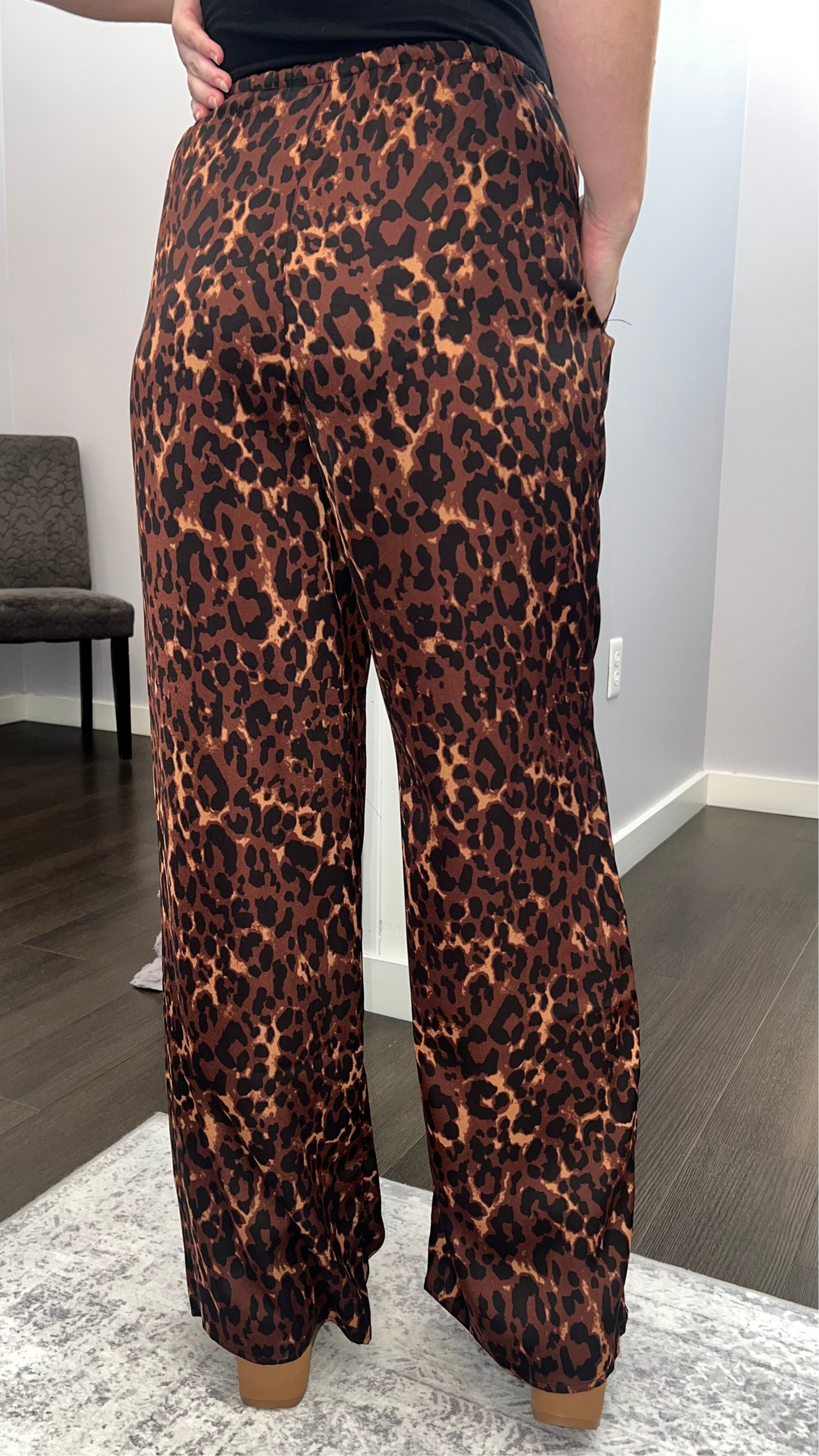 On The Prowl Satin Joggers by Dex