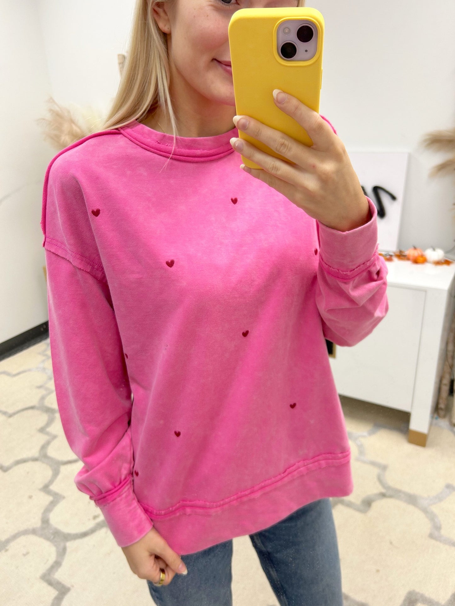 Heartfelt Hues Pullover