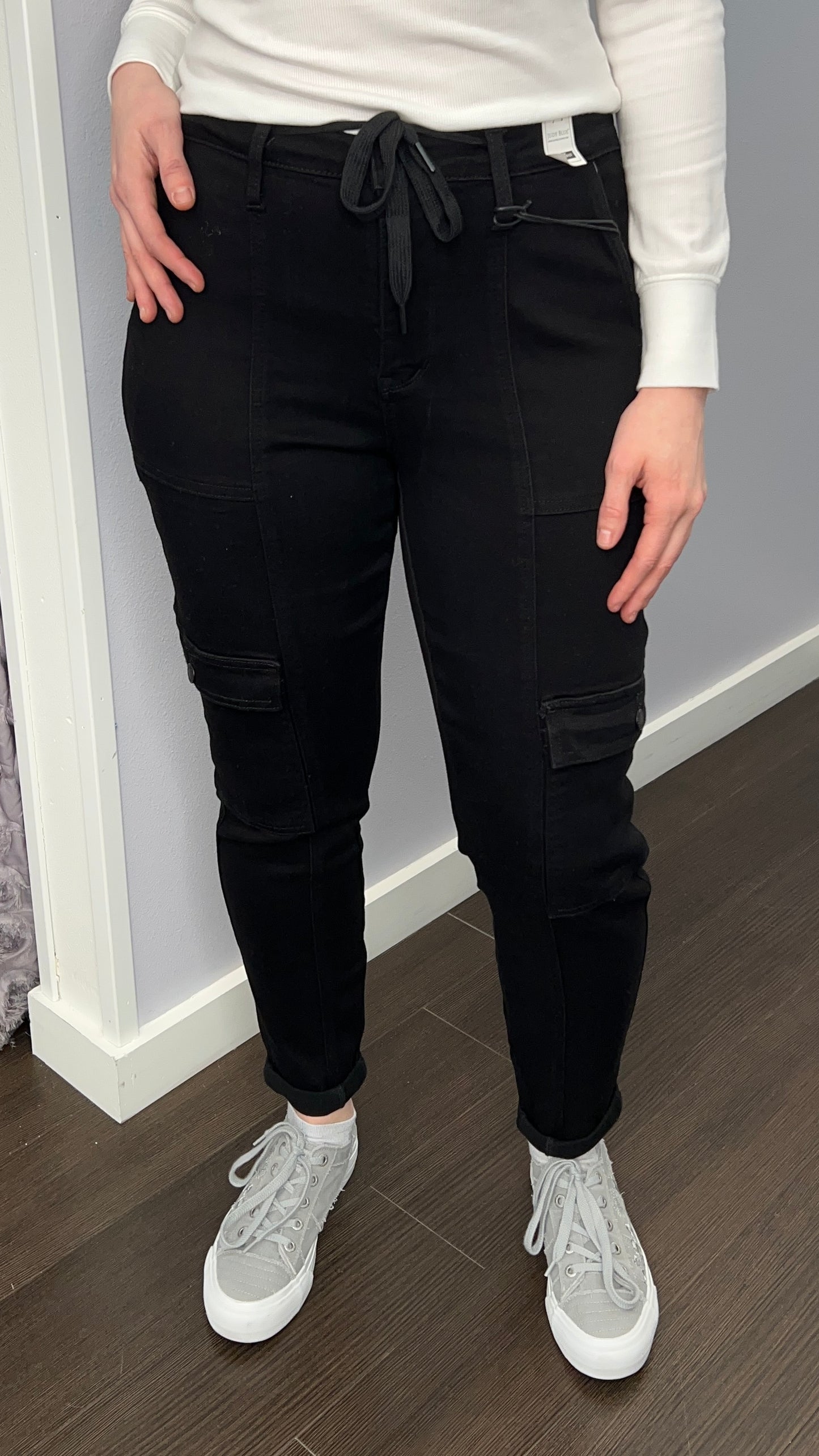 Sleek Cargo Joggers by Judy Blue