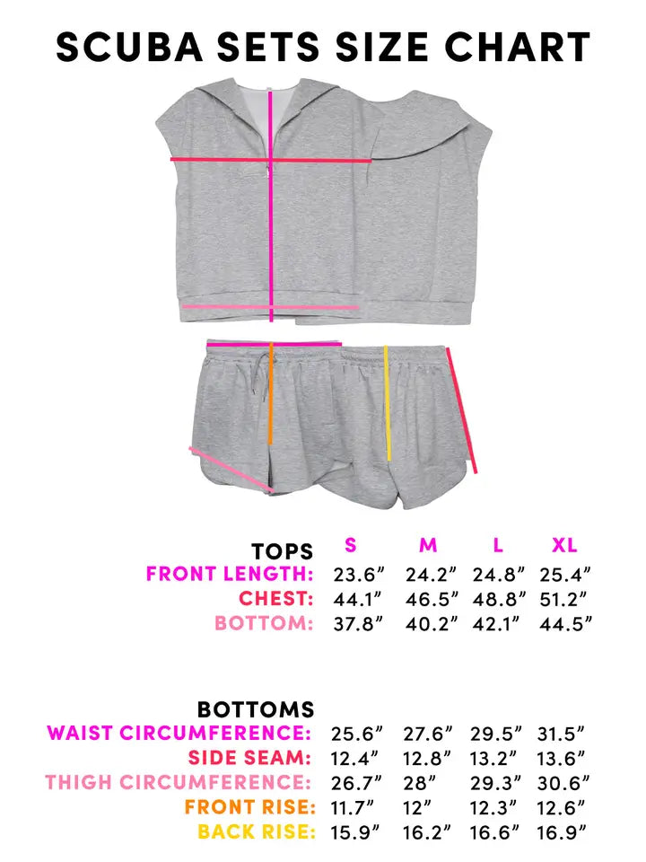 Yellow Half Zip Scuba Set