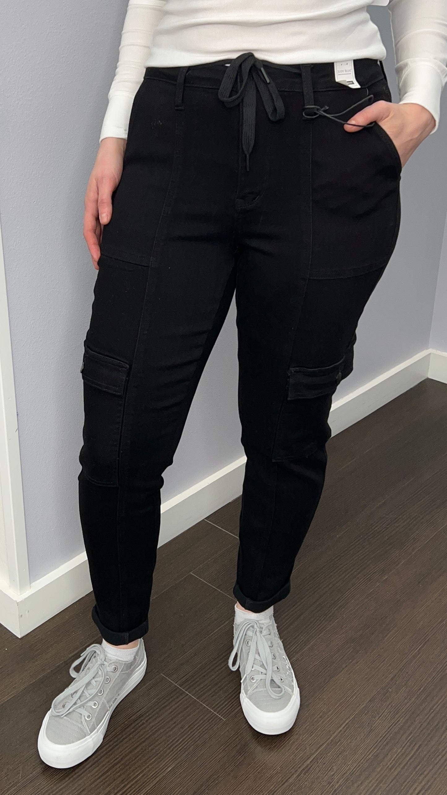 Sleek Cargo Joggers by Judy Blue