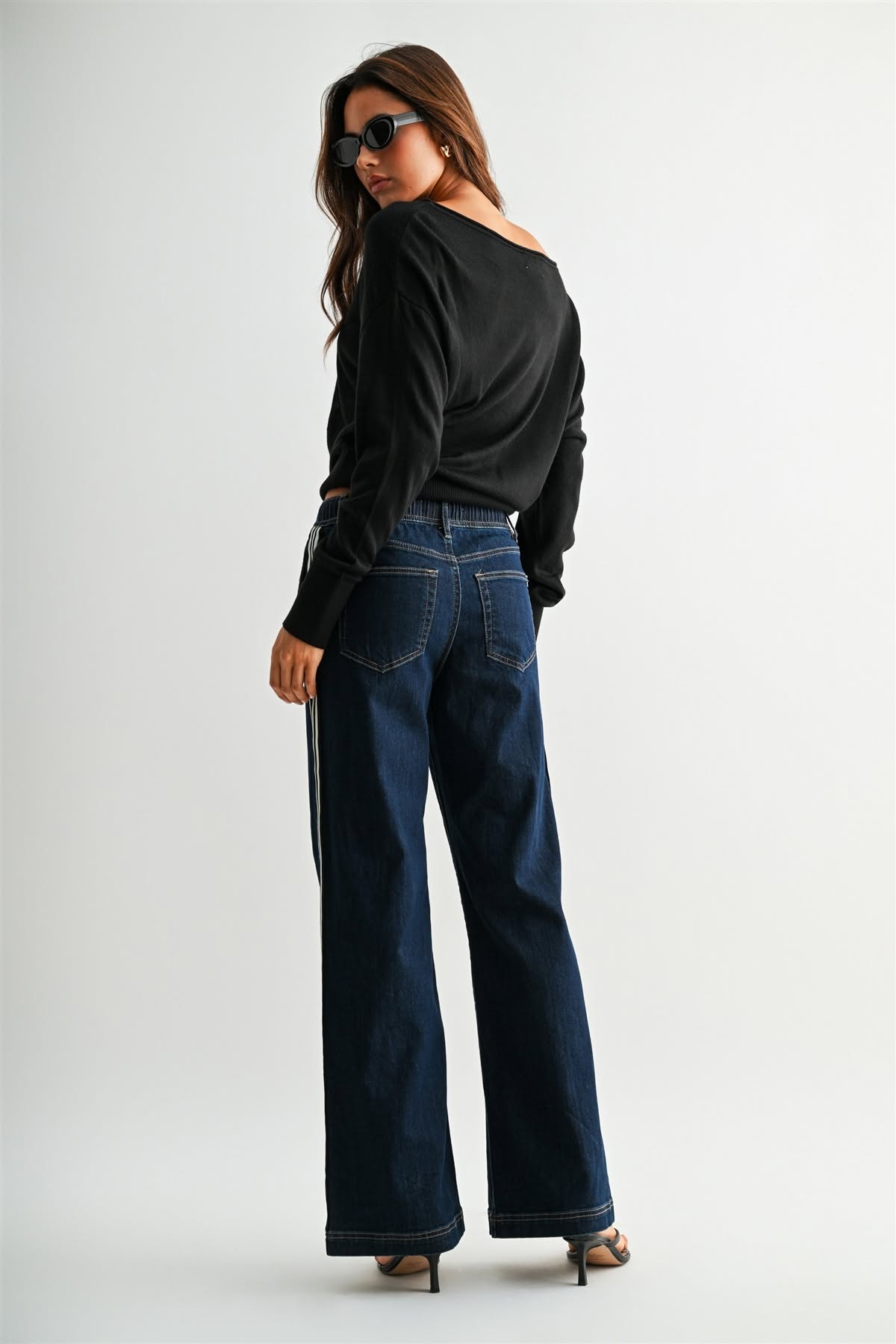Effortless Ease High Rise Wide Jogger by Micah