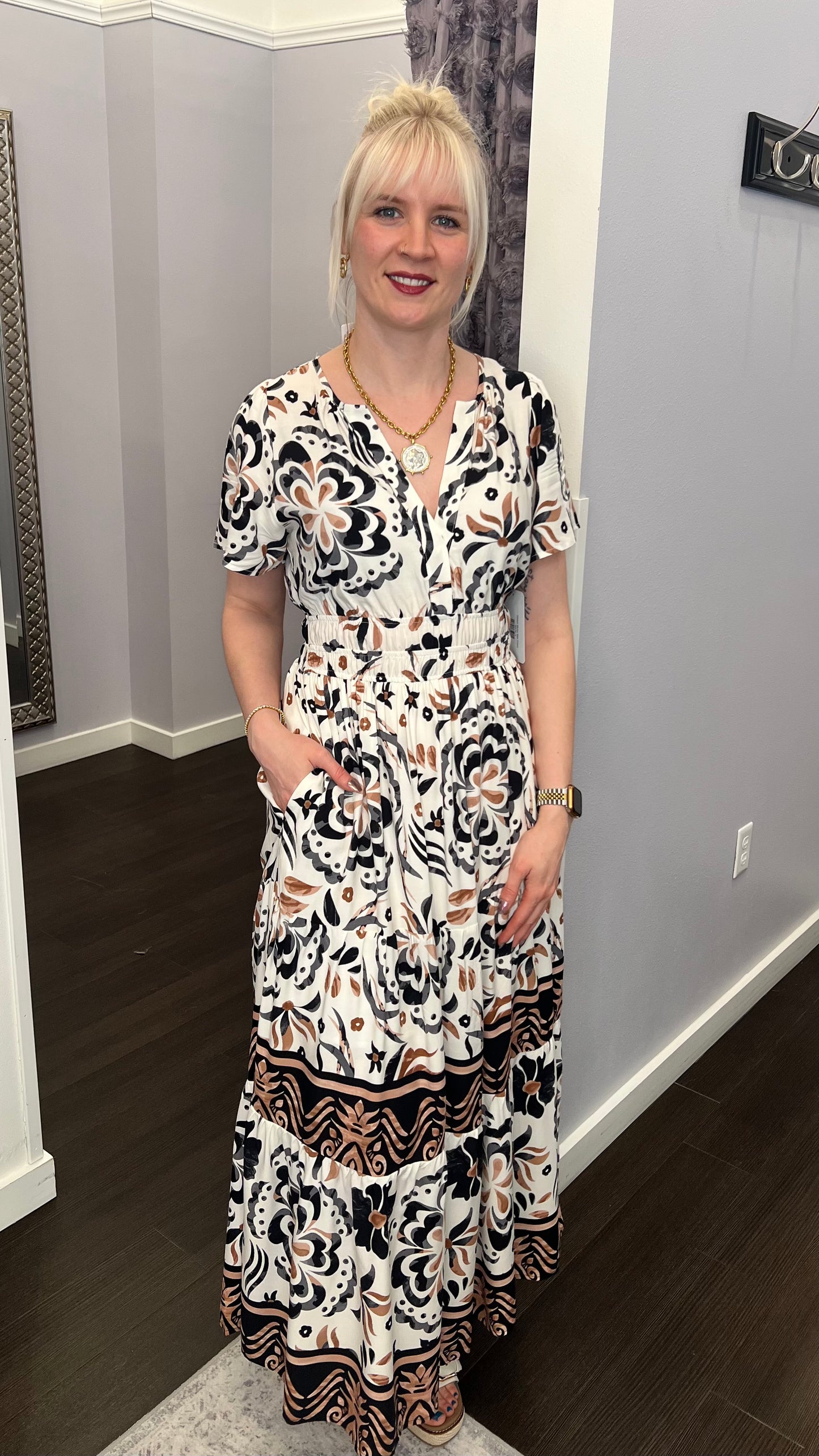 Desert Bloom Max Dress