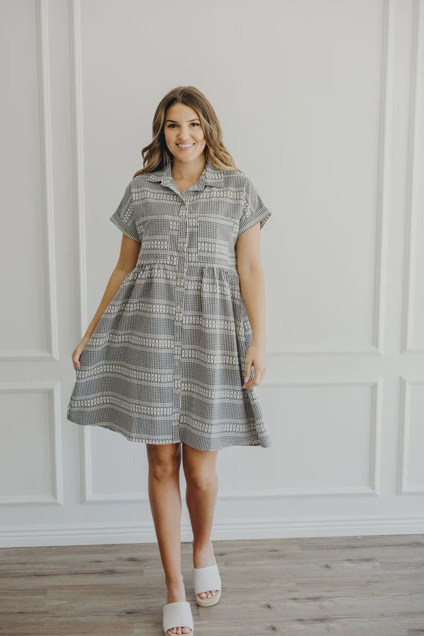 The Blanche in Gingham Check