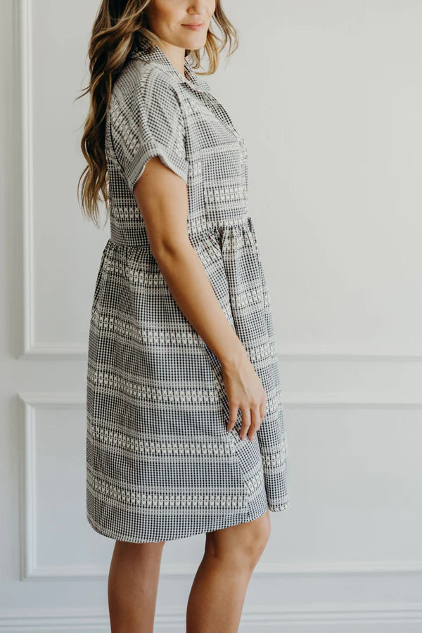 The Blanche in Gingham Check