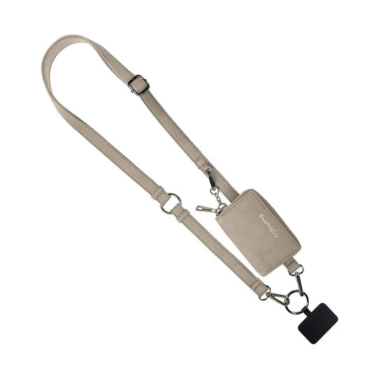 Save The Girls Clip & Go Brushed Vegan Leather with Pouch