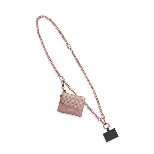 Save The Girls Clip & Go Chain with Zippered Pouch