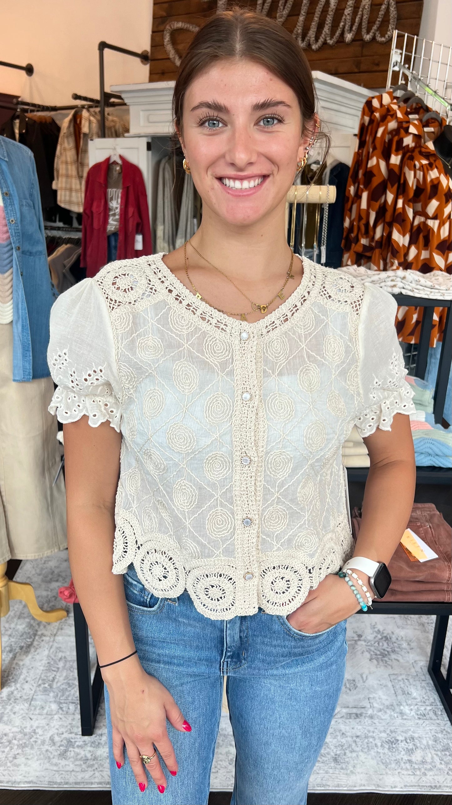 Fall Stroll Top by Pol
