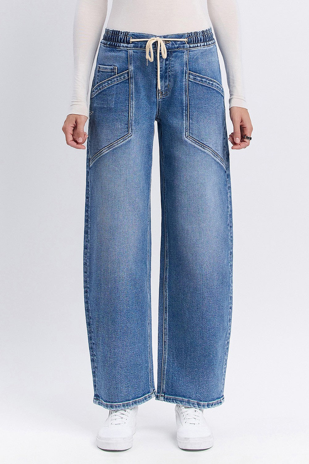 Freeflow Barrel Jeans in Upstanding by Vervet