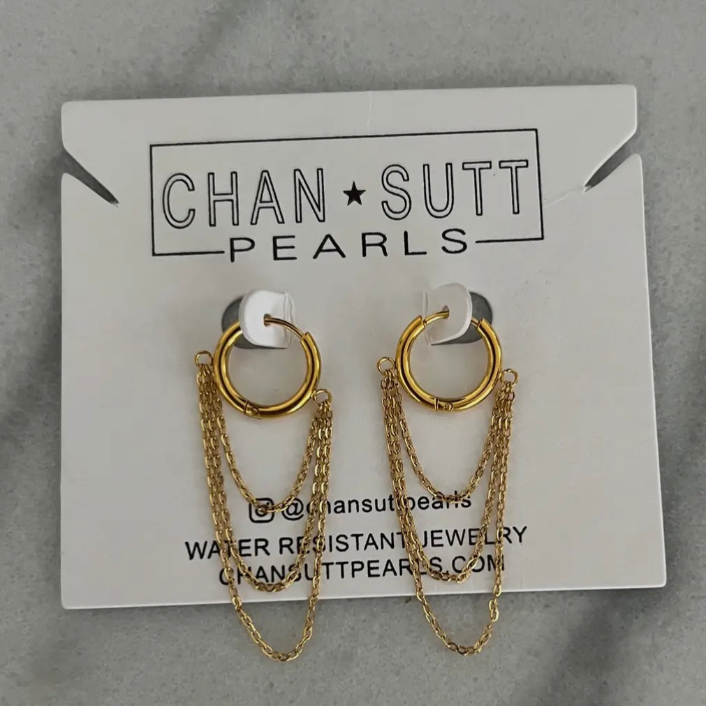 Blaire Earrings by Chan Sutt Pearls