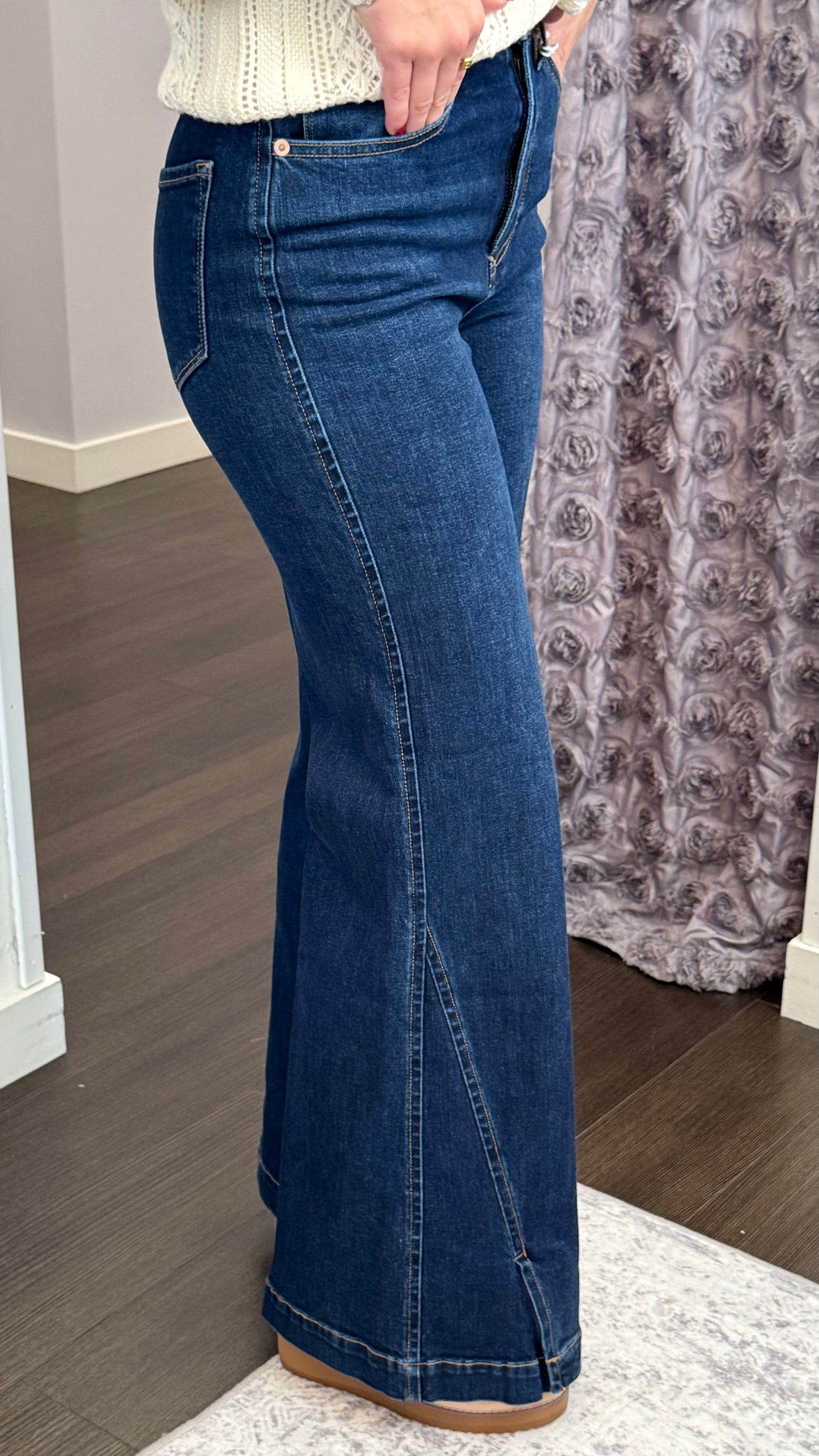 Fiona Split Hem in Belvue by Dear John