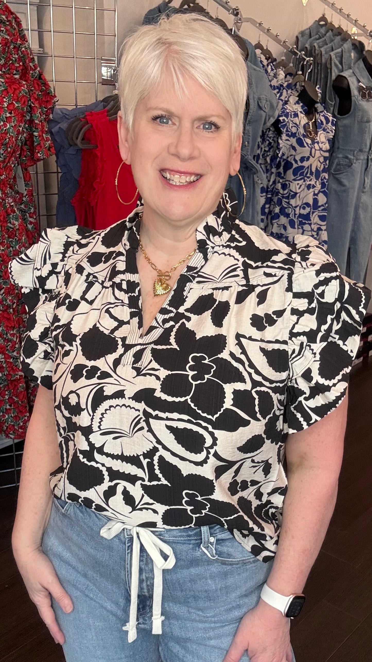 Frill Seeker Top