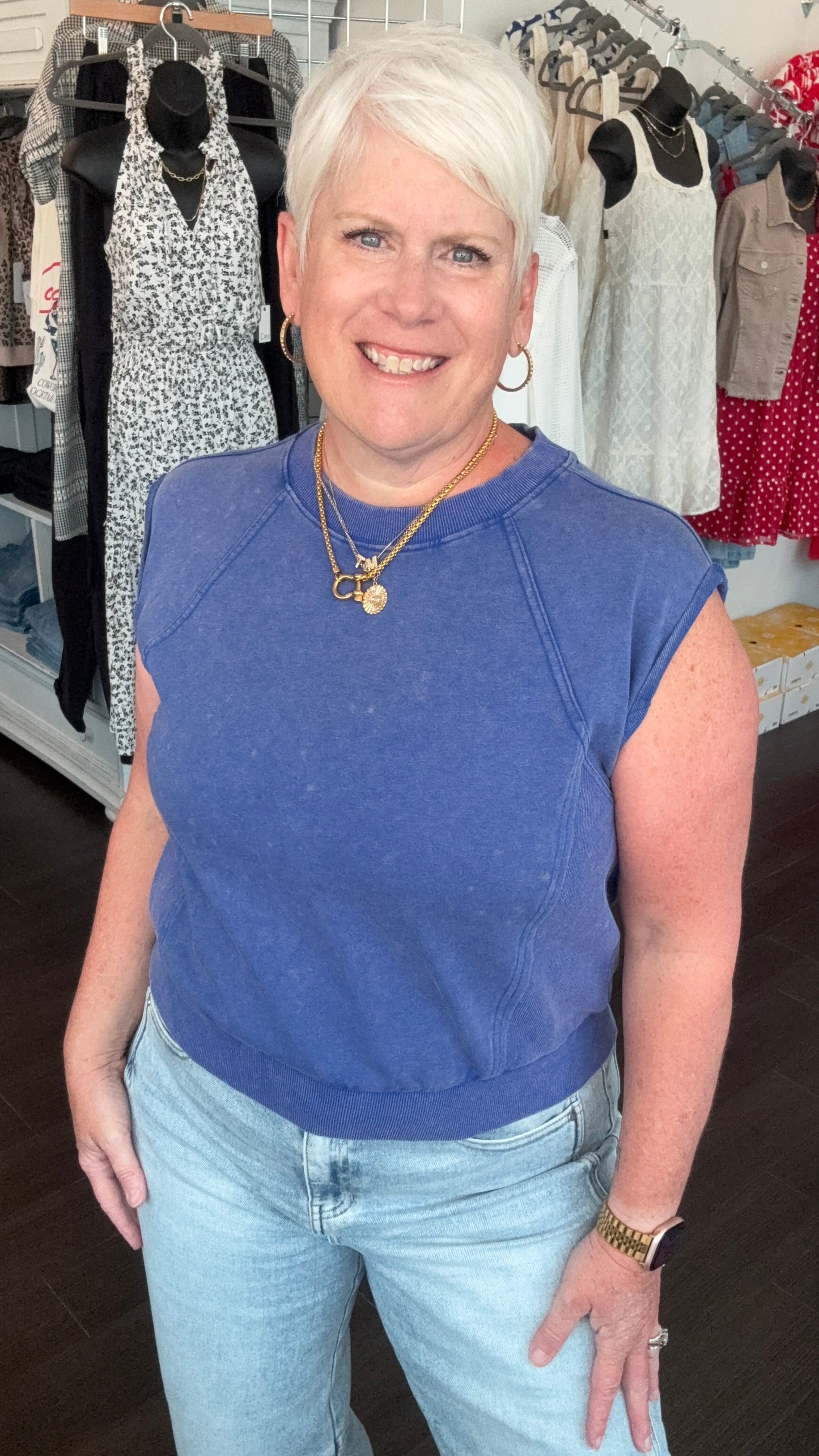 Weekender Wash Top
