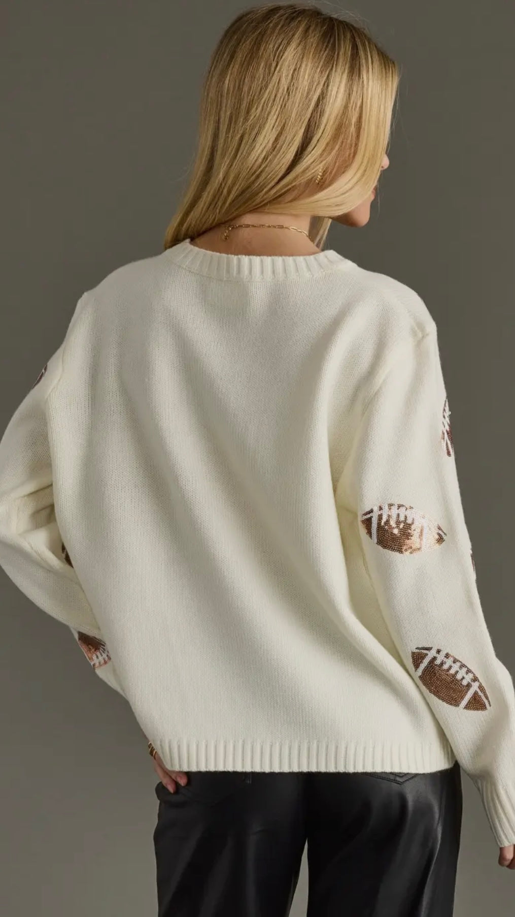 Friday Night Lights Sequin Sweater
