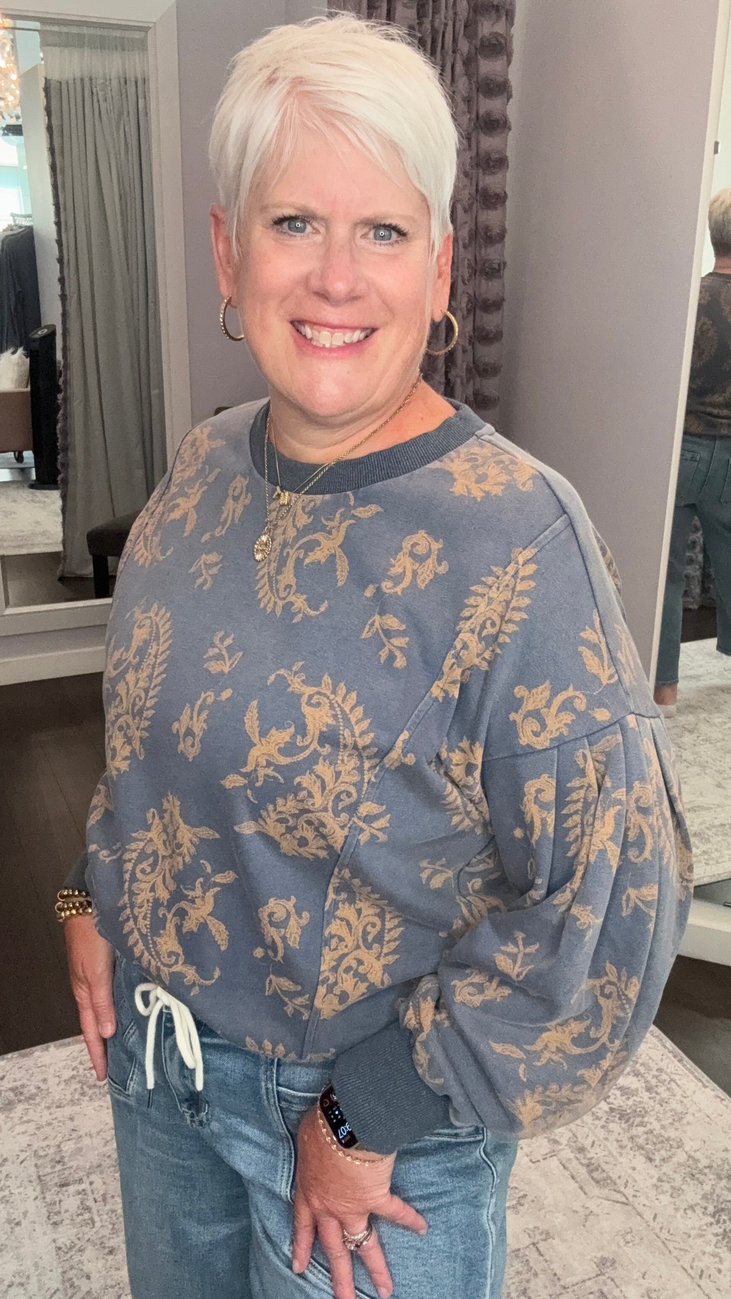Gilded Lounge Pullover