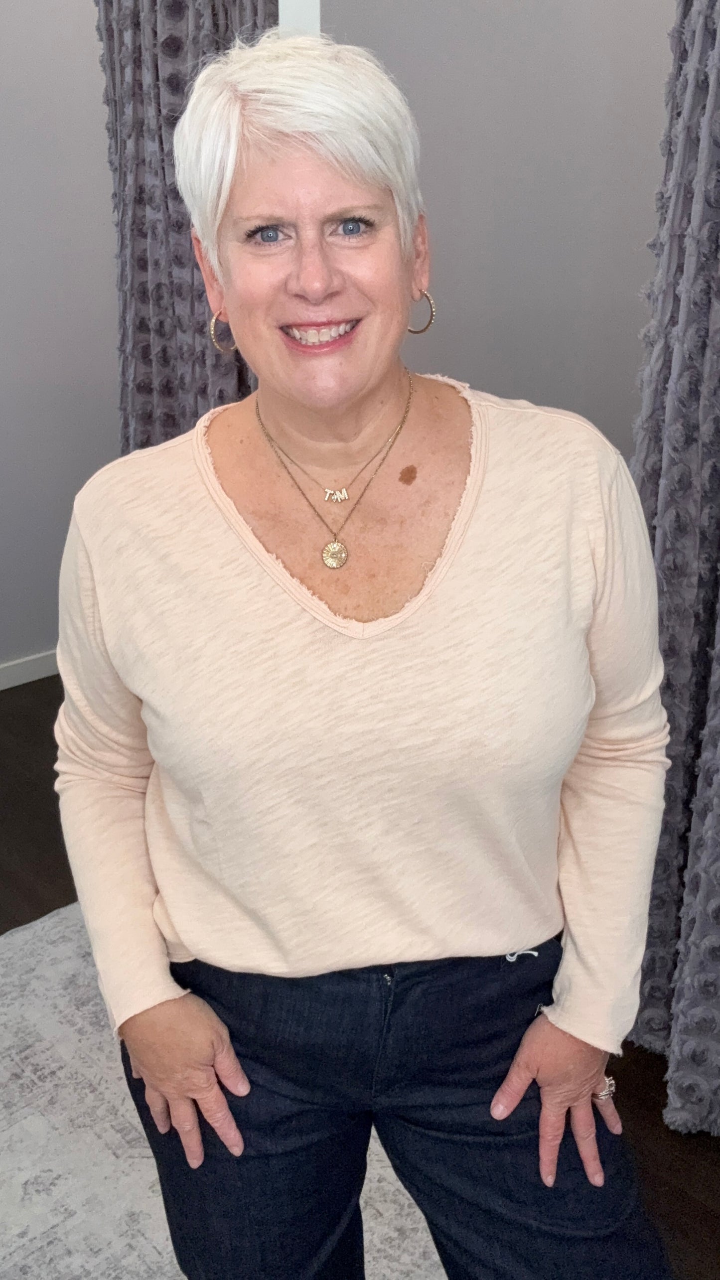 Vanya Long Sleeve Tee by Dear John