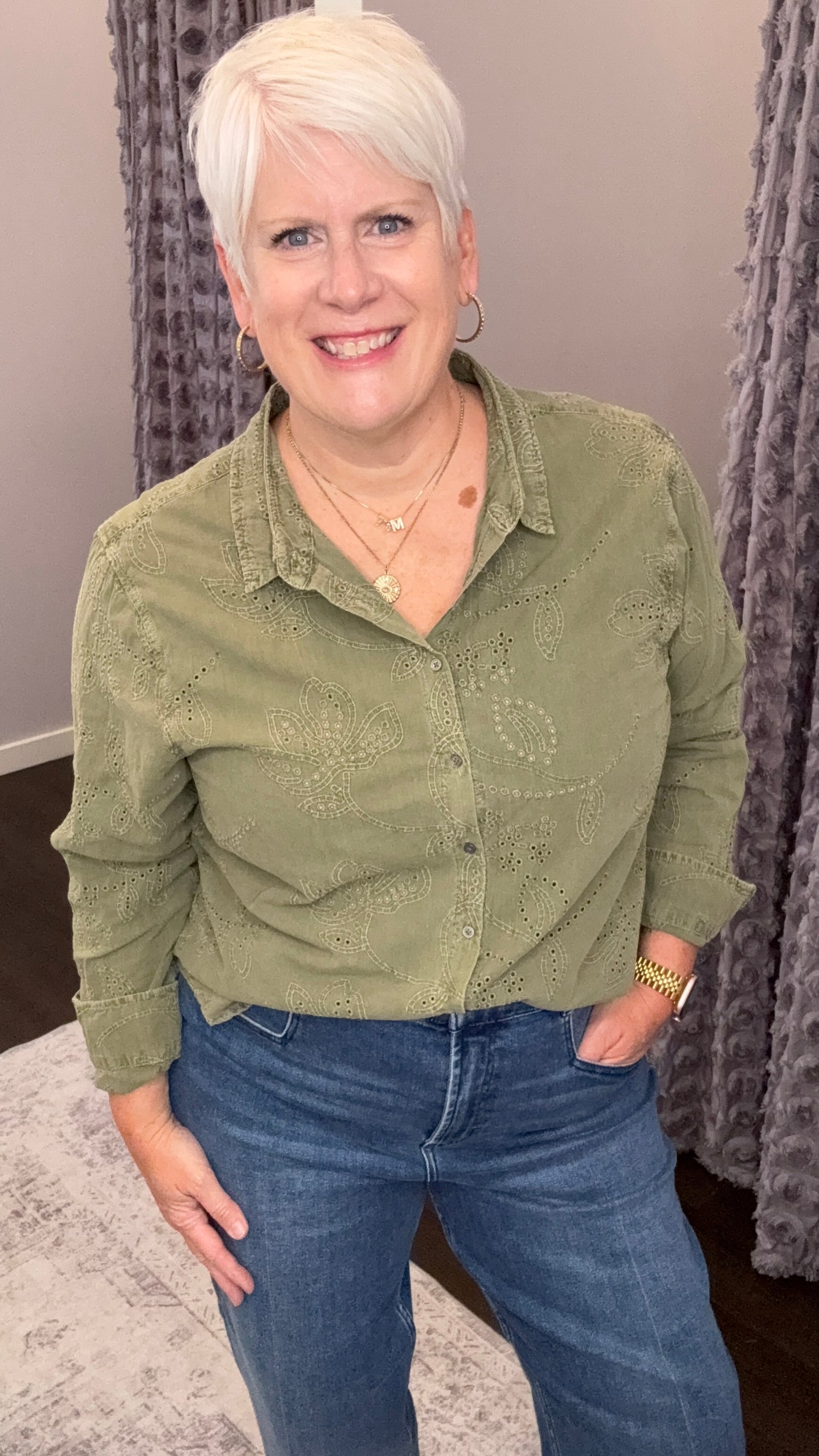 Lolita Top in Vetiver by Dear John