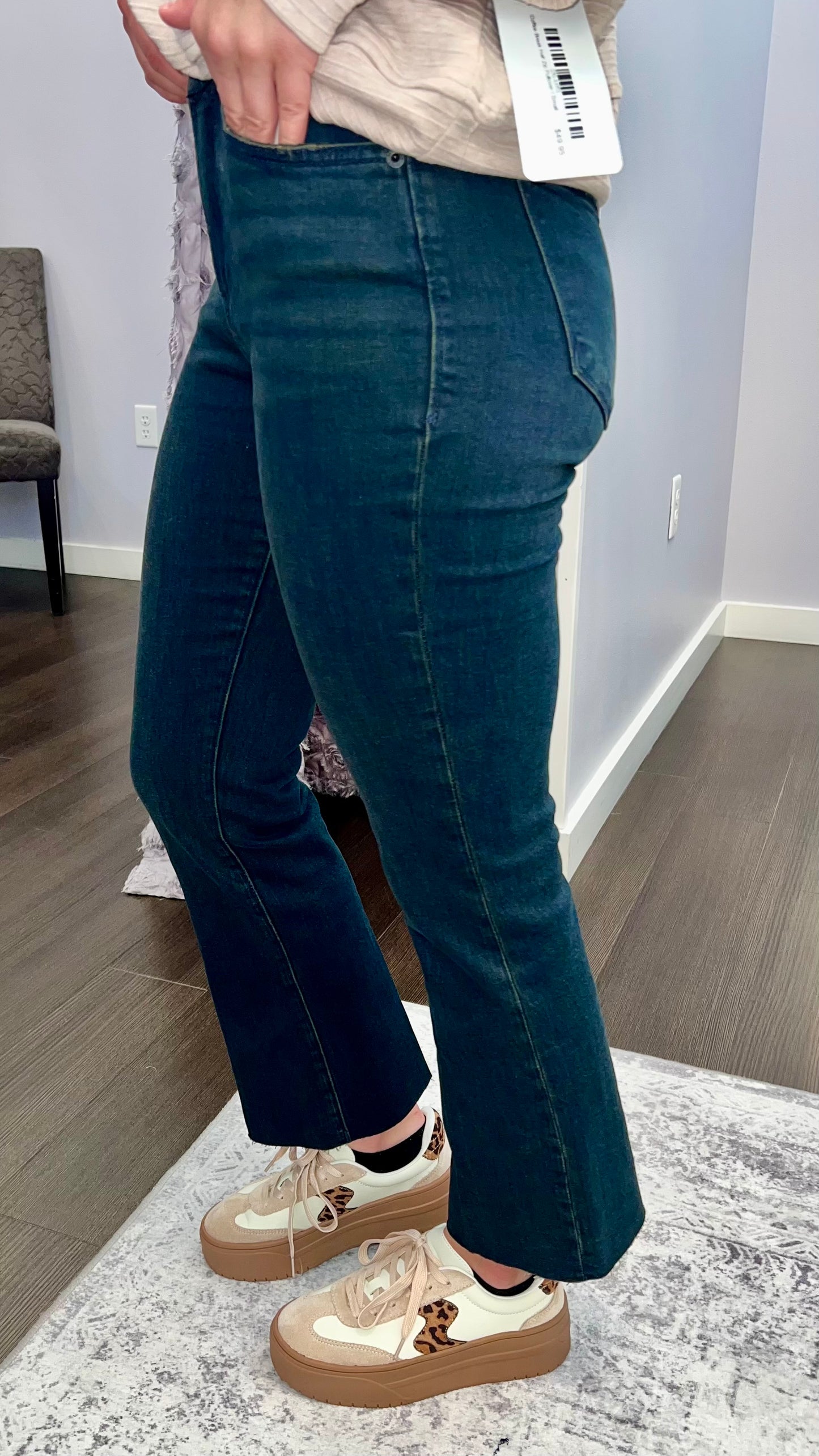 Jeanne Mid Rise Jeans in Joji by Dear John