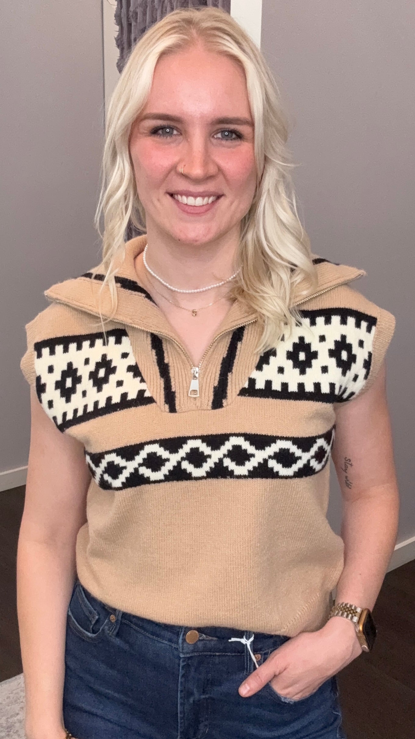 Latte Lodge Vest