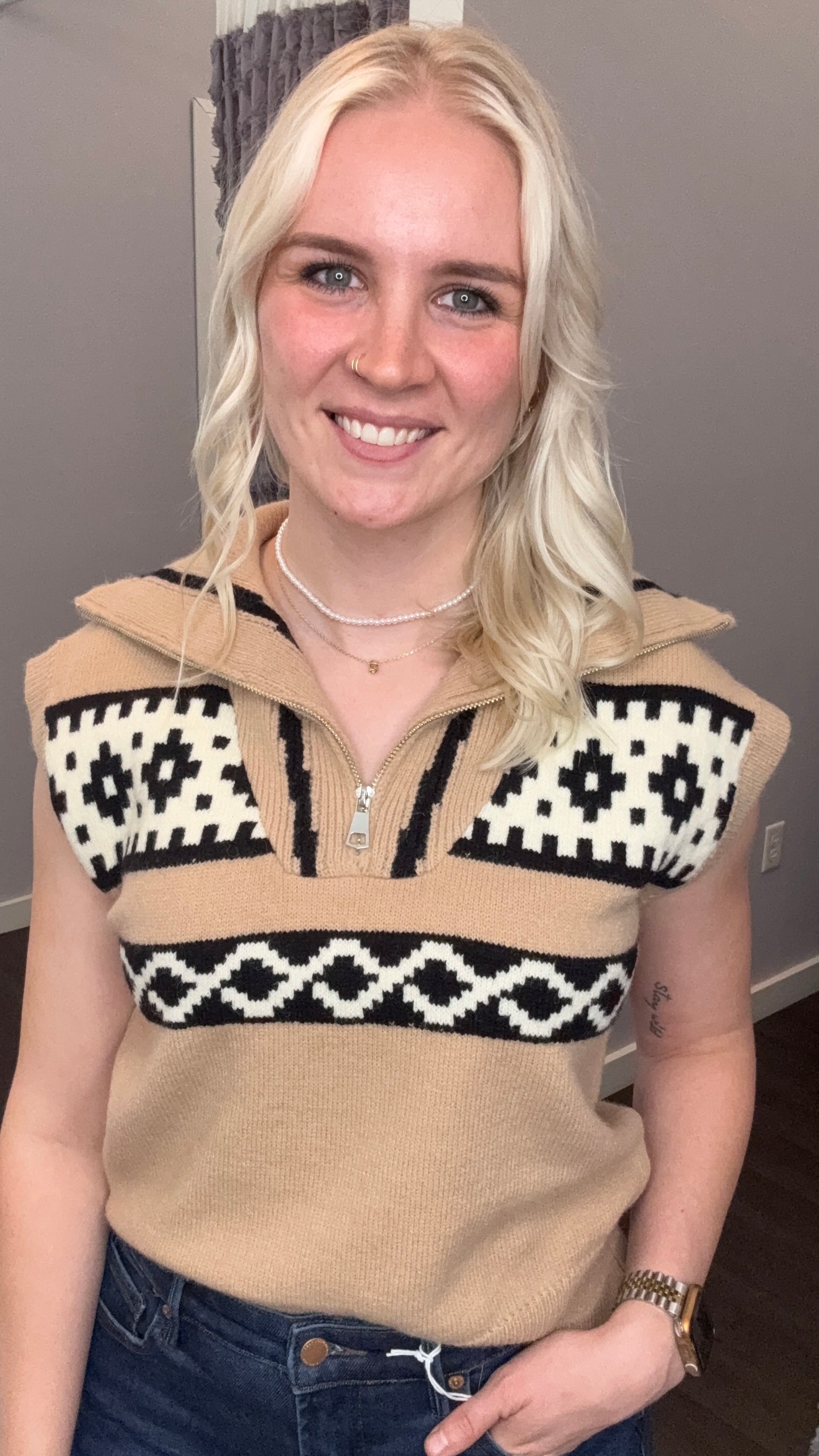 Latte Lodge Vest