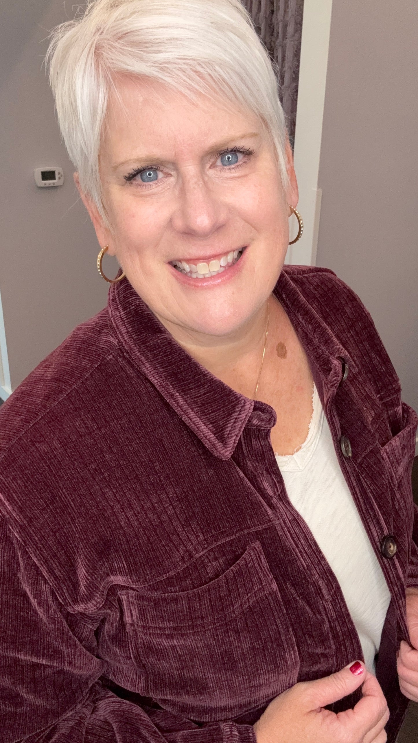 Gina Cropped Corduroy Jacket by Dear John