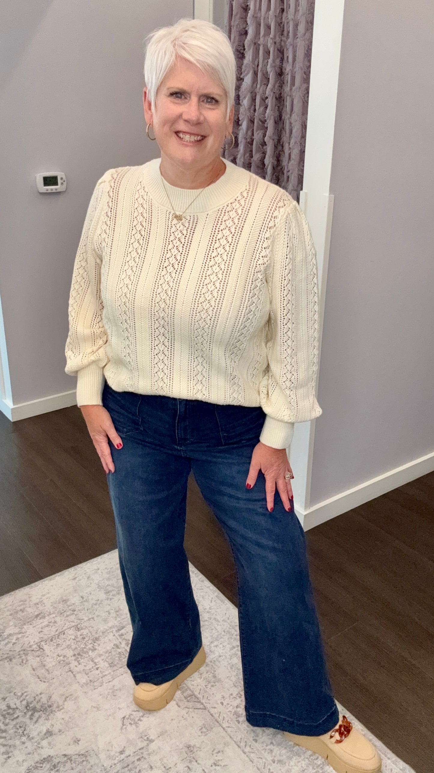 Audrey High Rise Jeans in Moon Shade by Dear John