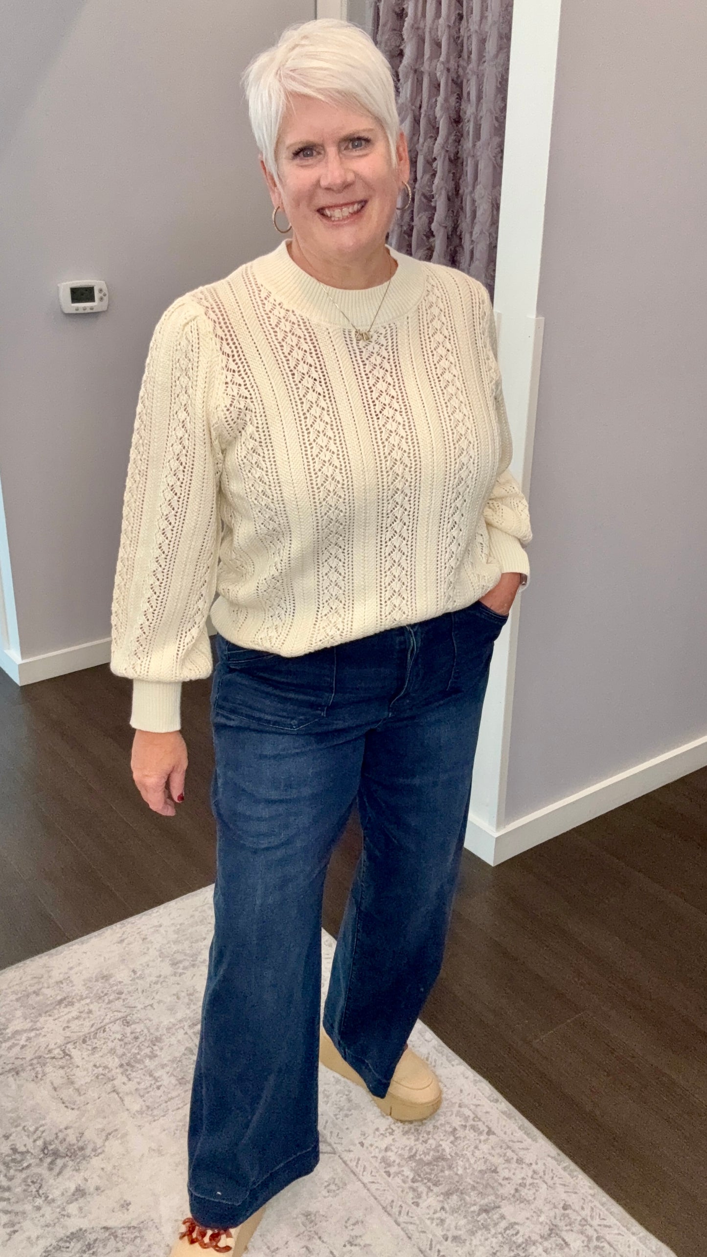 Audrey High Rise Jeans in Moon Shade by Dear John