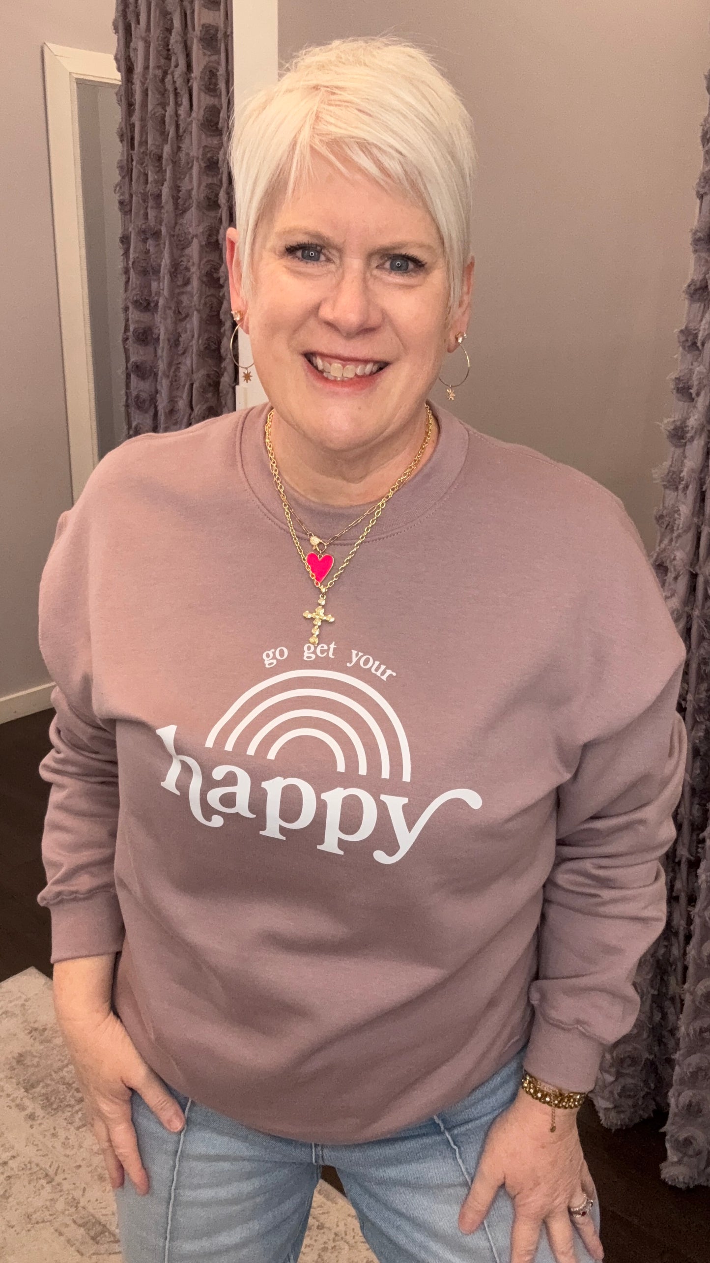 Go Get Your Happy Sweatshirt