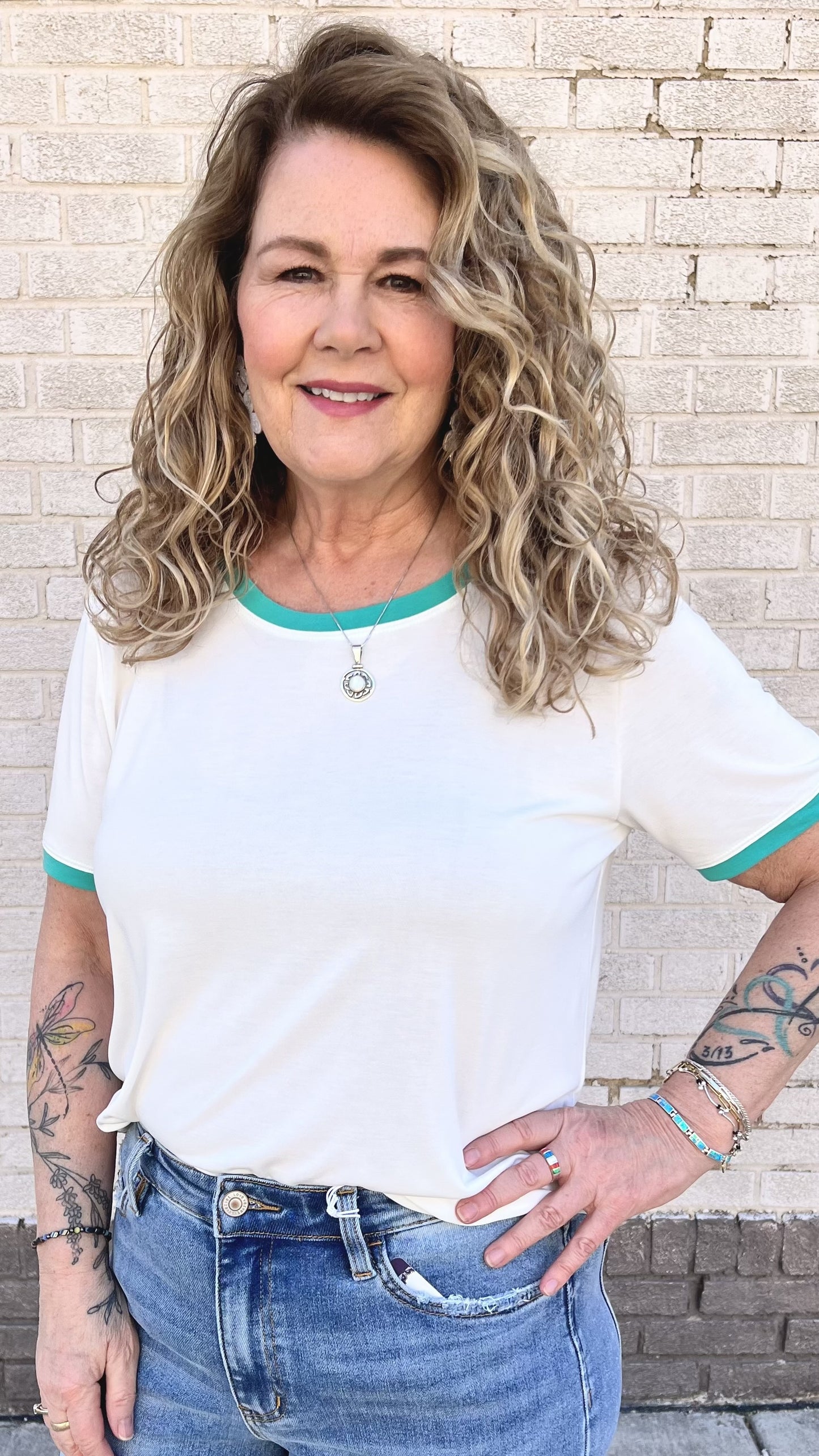 Cupro Modal Essential Tee by Mystree