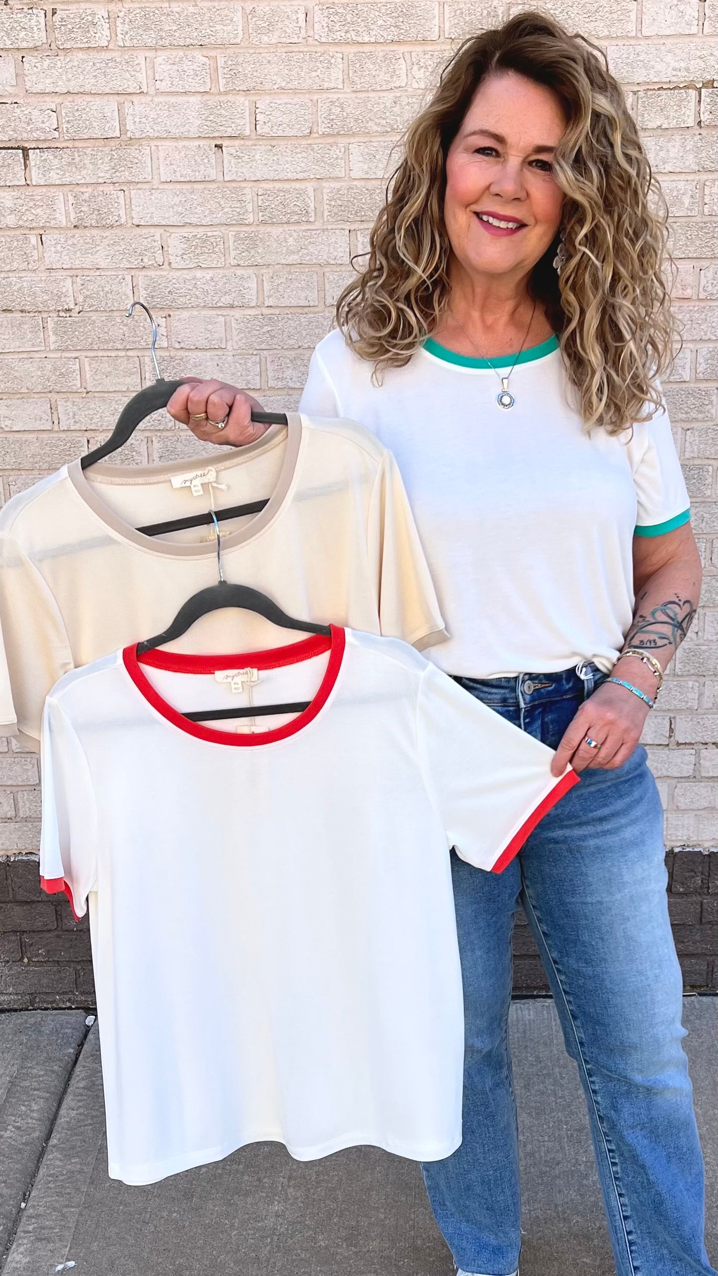 Cupro Modal Essential Tee by Mystree