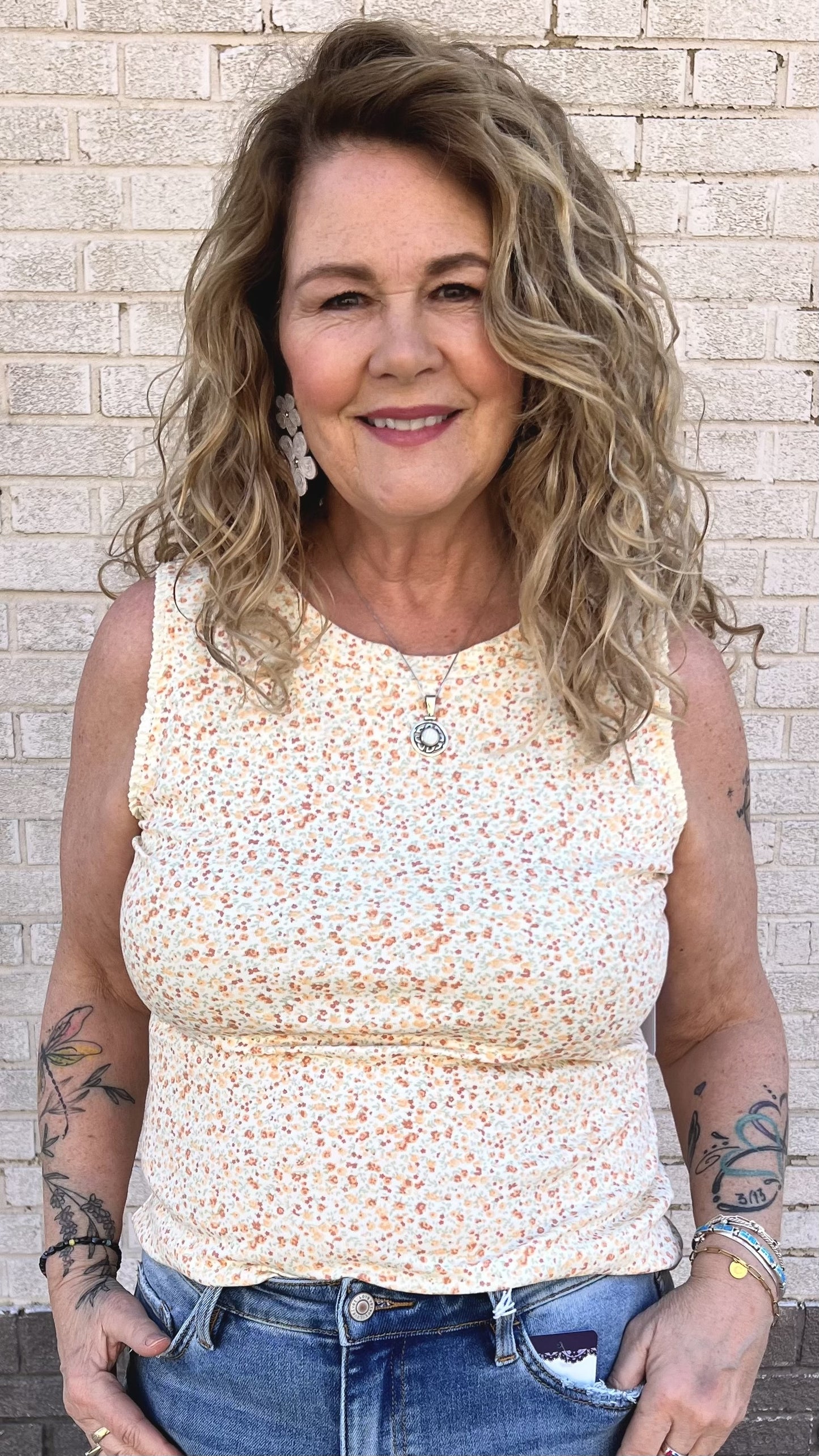 Ditsy Floral Tank