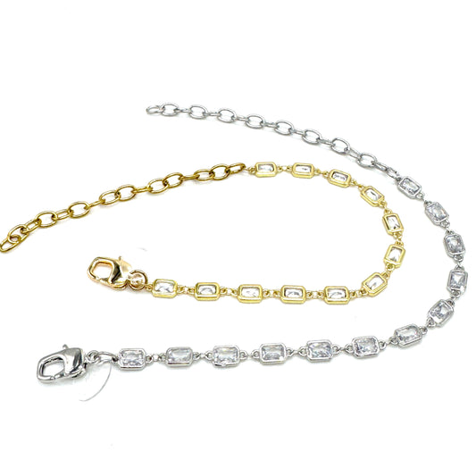 Modern Bezel Bracelet