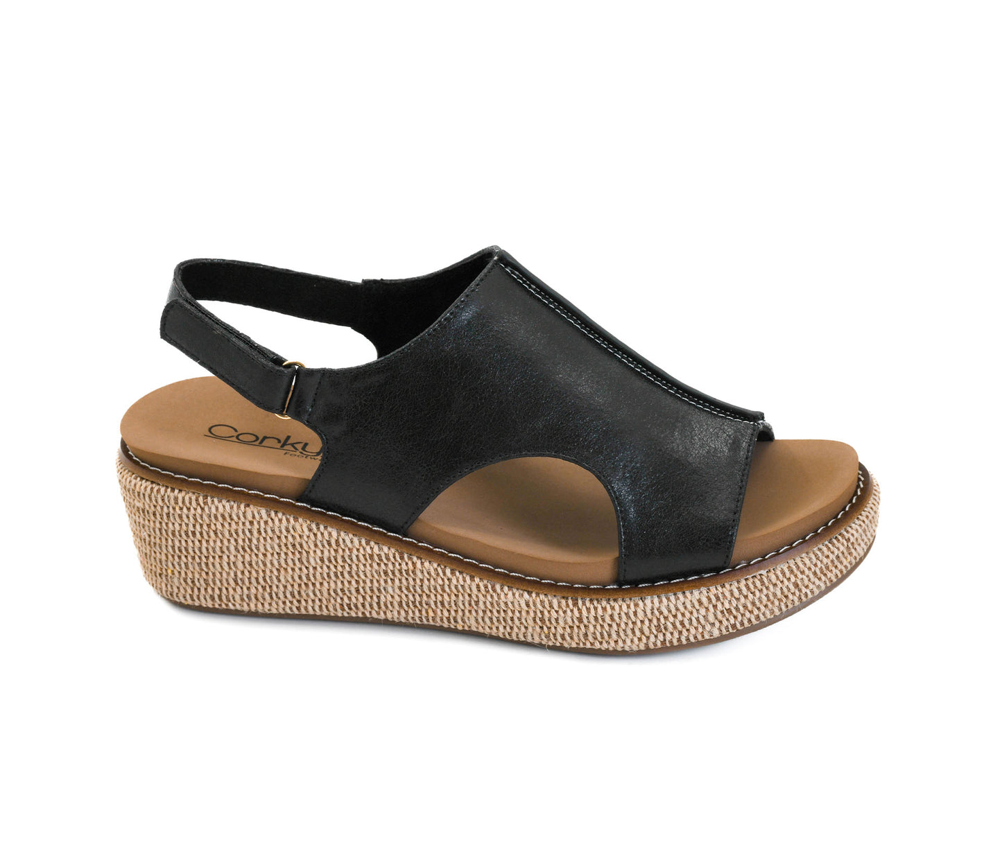 Volta Sandals in Black by Corkys Footwear