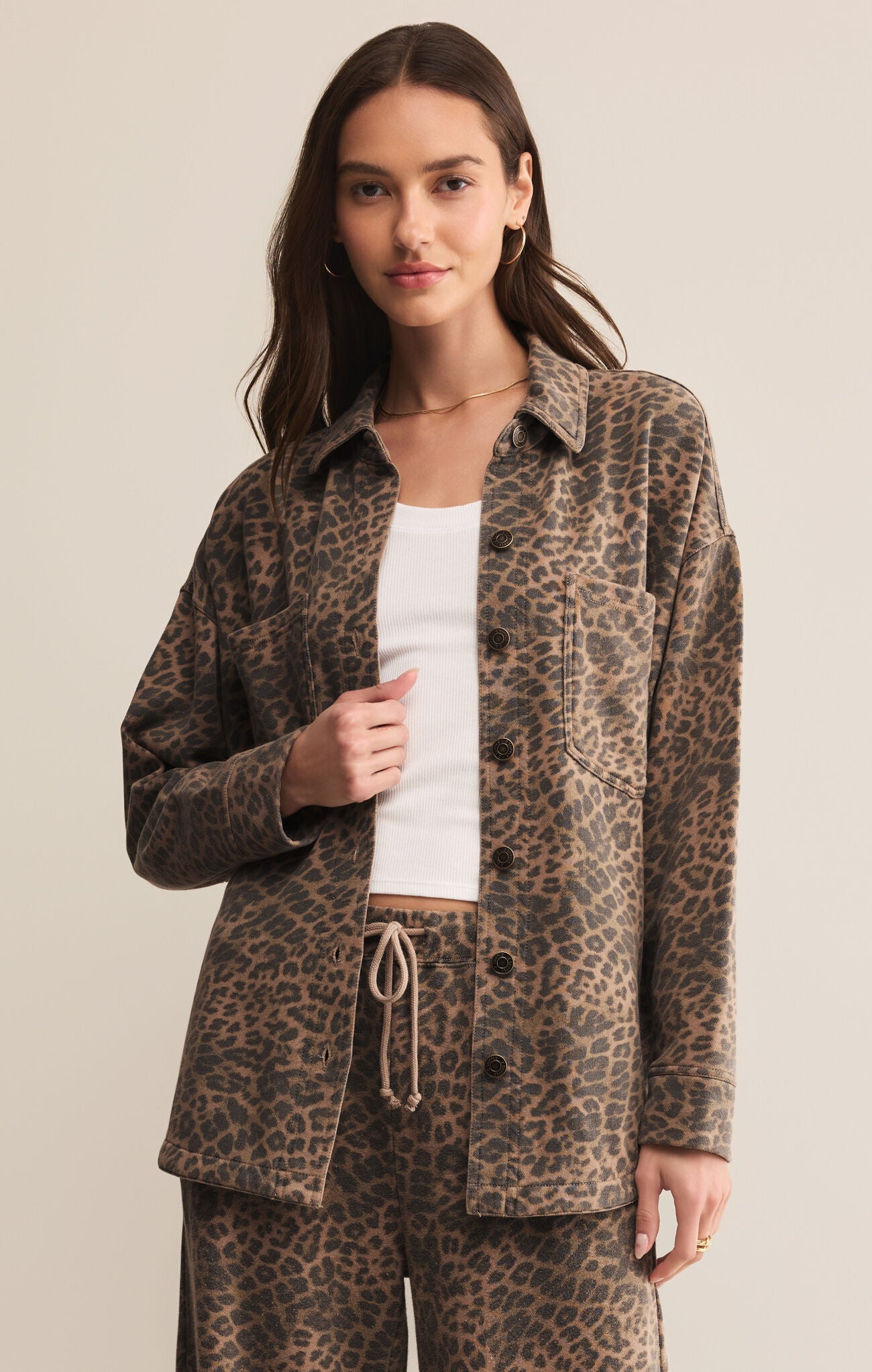 All Day Leopard Jacket by Z Supply