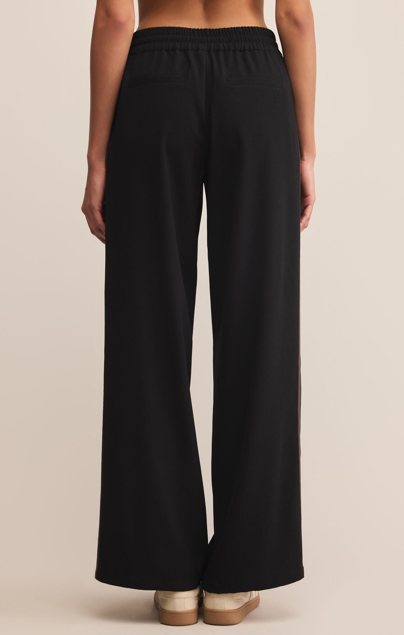 Saunder Track Pant in Black by Z Supply