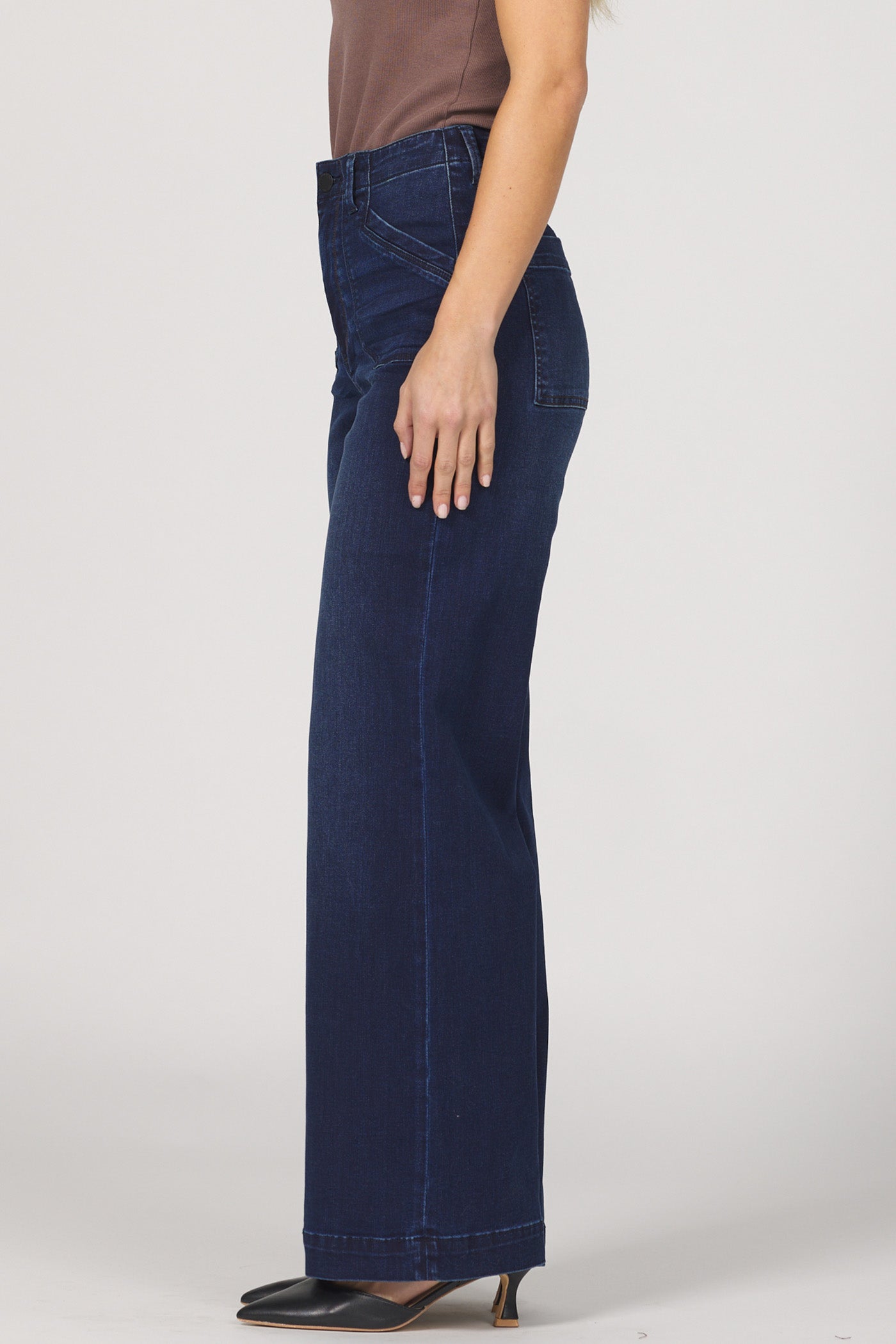 Audrey High Rise Jeans in Moon Shade by Dear John