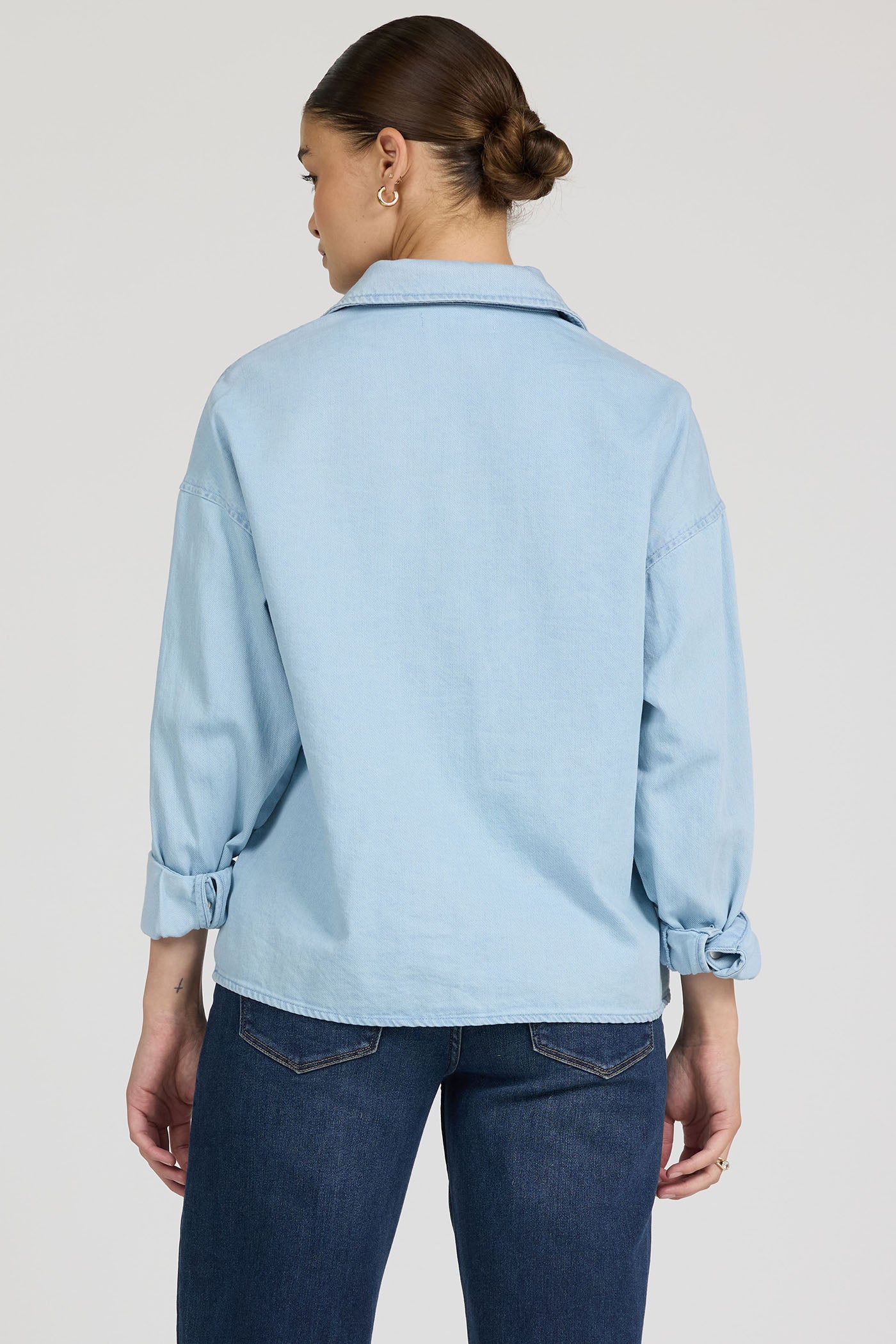Adrianna Top in Light Blue by Dear John